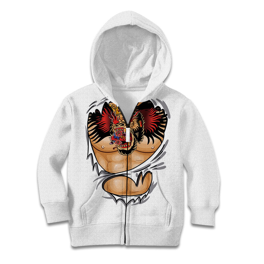 The Notorious Kid Hoodie Tattoo Reveal Effect