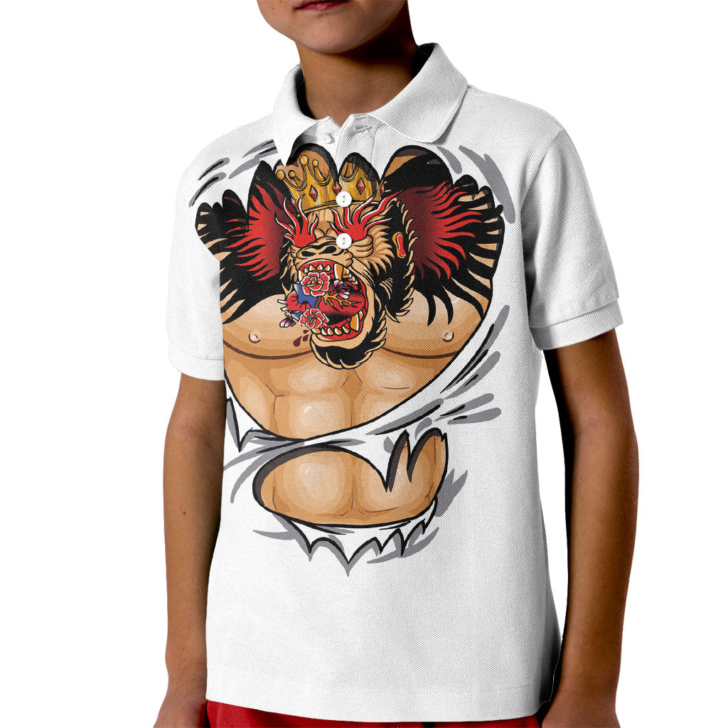 The Notorious Kid Polo Shirt Tattoo Reveal Effect