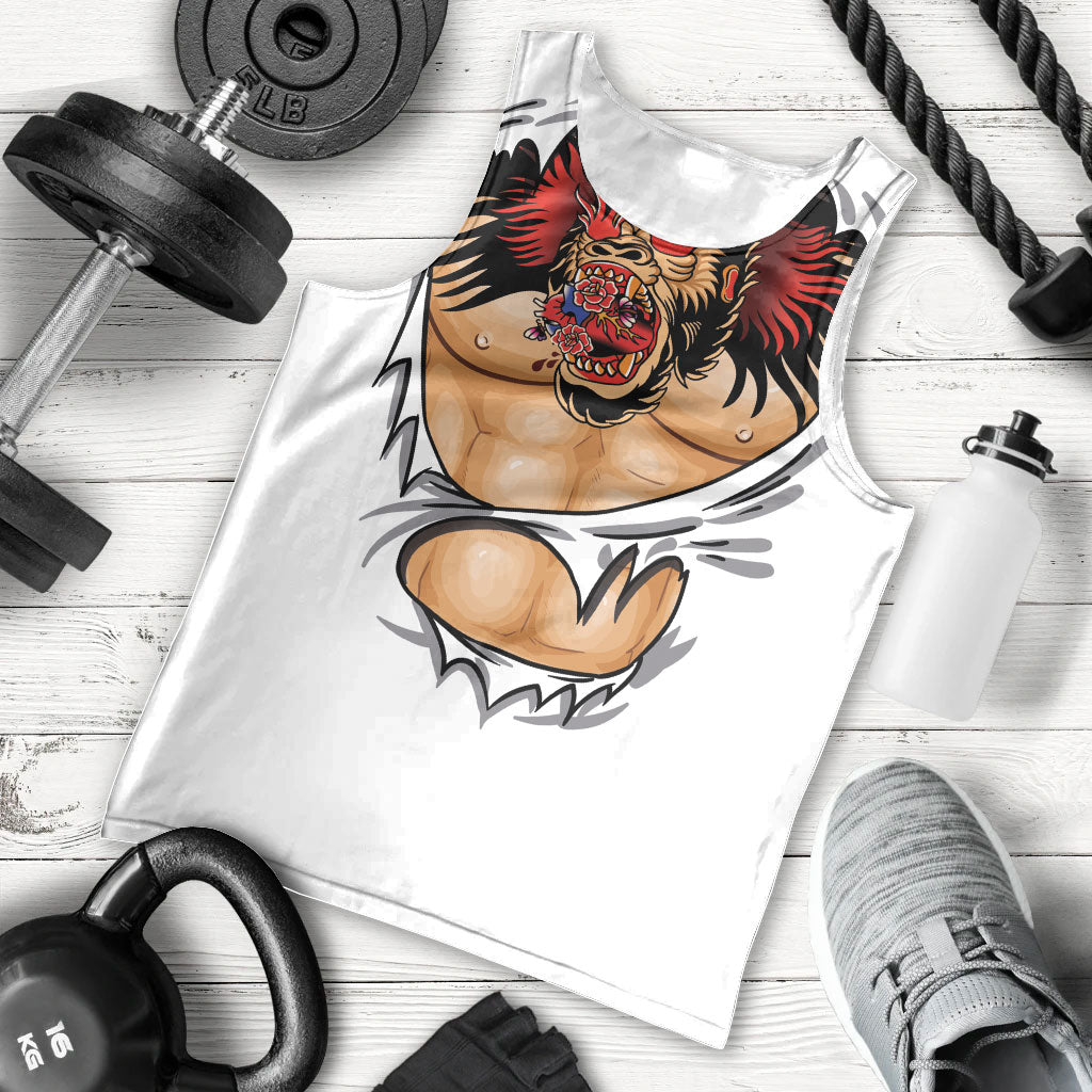 The Notorious Men Tank Top Tattoo Reveal Effect