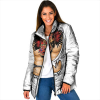 The Notorious Padded Jacket Tattoo Reveal Effect