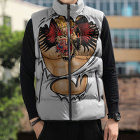 The Notorious Sleeveless Puffer Jacket Tattoo Reveal Effect