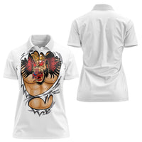 The Notorious Women Polo Shirt Tattoo Reveal Effect
