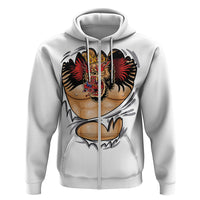 The Notorious Zip Hoodie Tattoo Reveal Effect