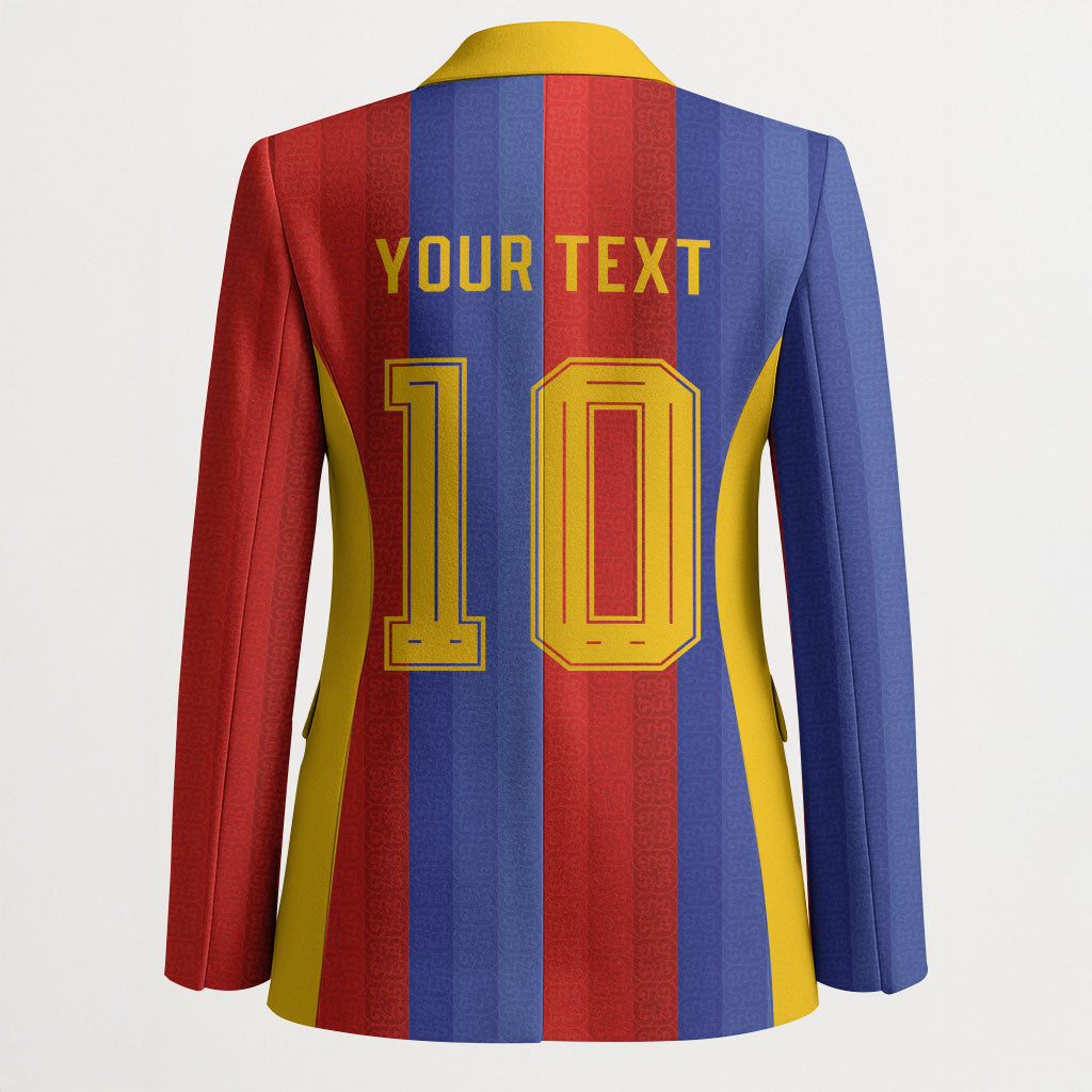 Spain 2026 Football Custom Blazer La Roja x Blaugrana