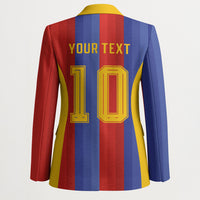 Spain 2026 Football Custom Blazer La Roja x Blaugrana