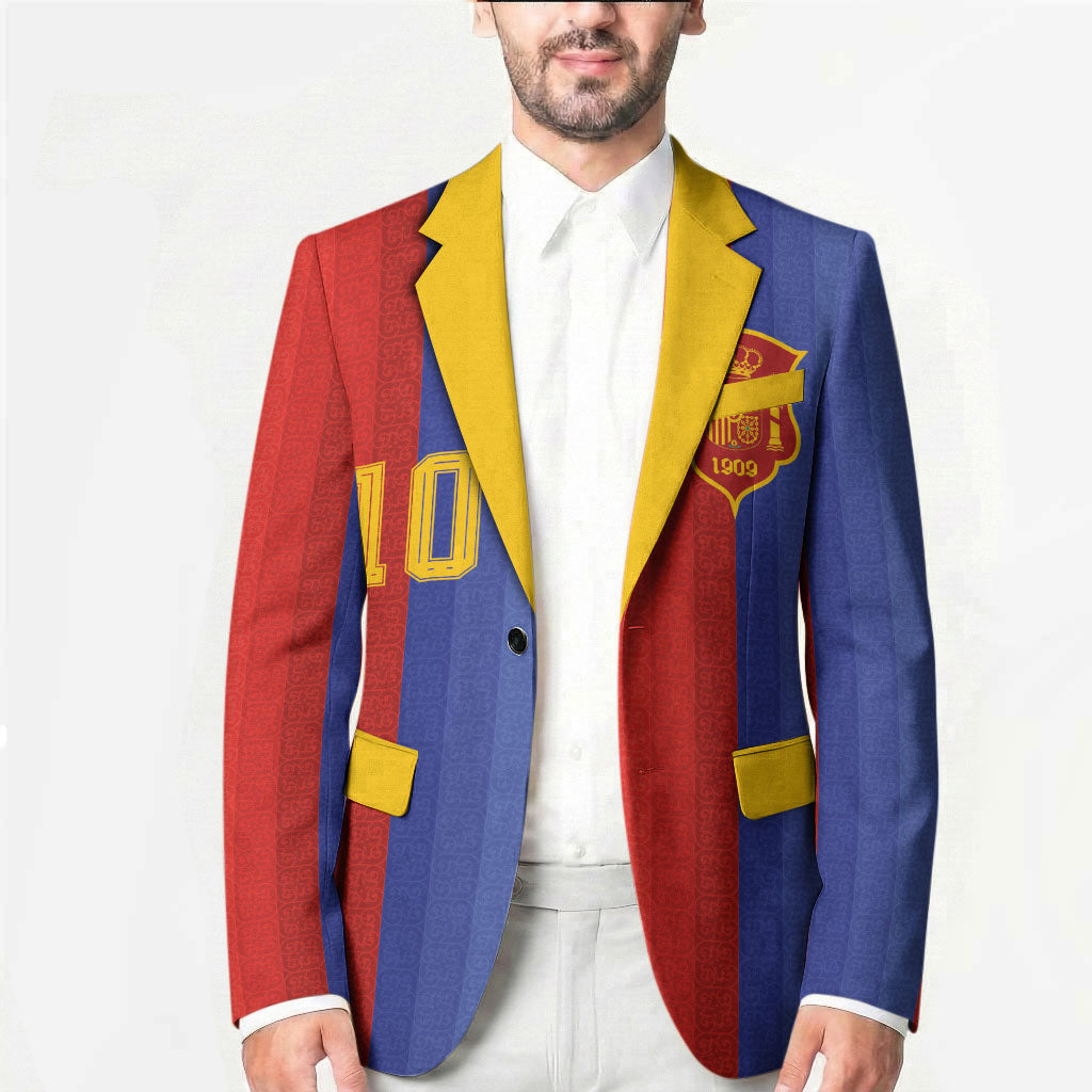 Spain 2026 Football Custom Blazer La Roja x Blaugrana