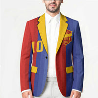 Spain 2026 Football Custom Blazer La Roja x Blaugrana