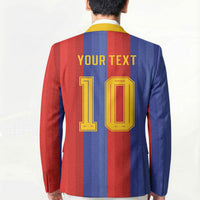Spain 2026 Football Custom Blazer La Roja x Blaugrana