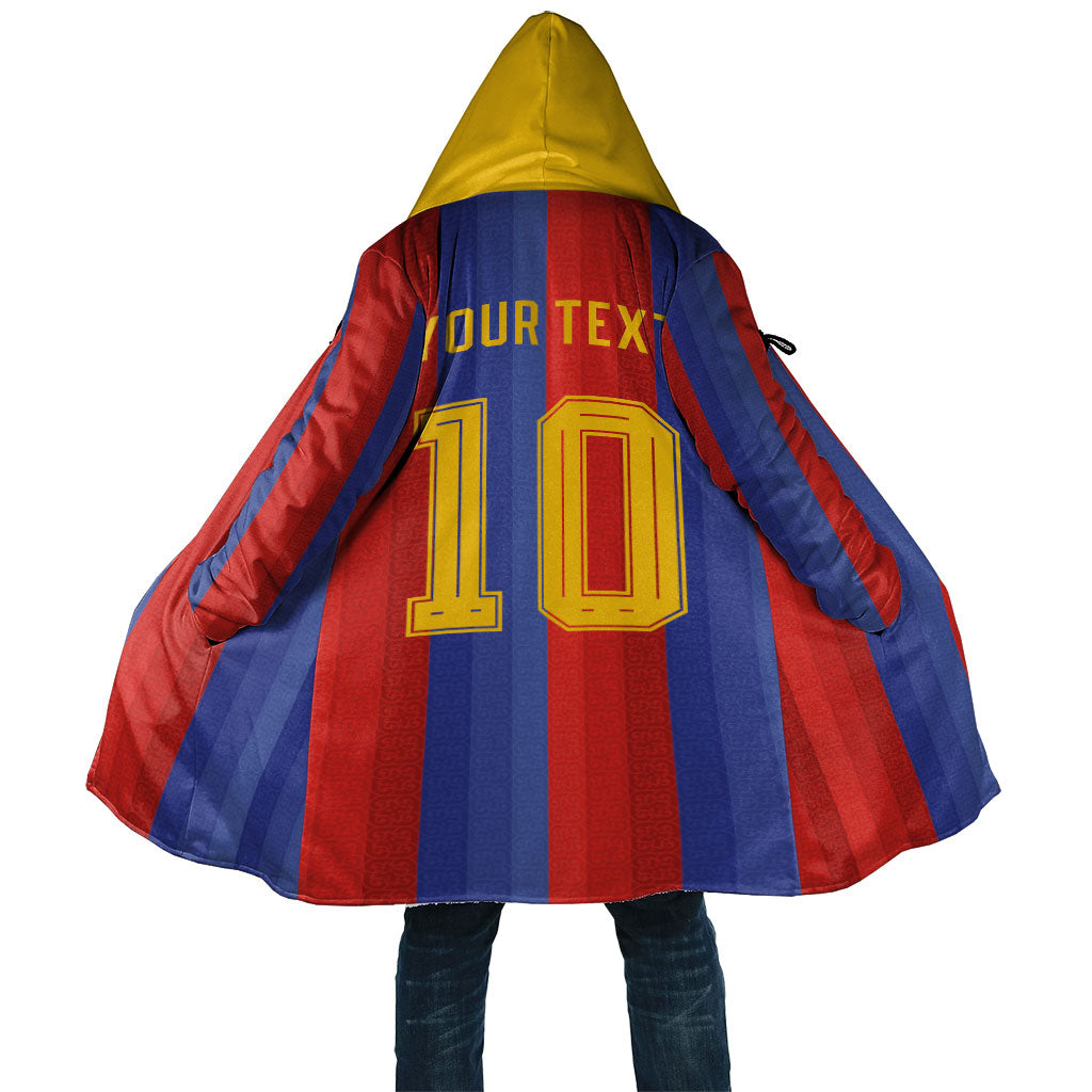 Spain 2026 Football Custom Cloak La Roja x Blaugrana