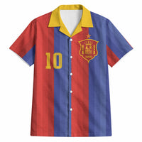 Spain 2026 Football Custom Hawaiian Shirt La Roja x Blaugrana