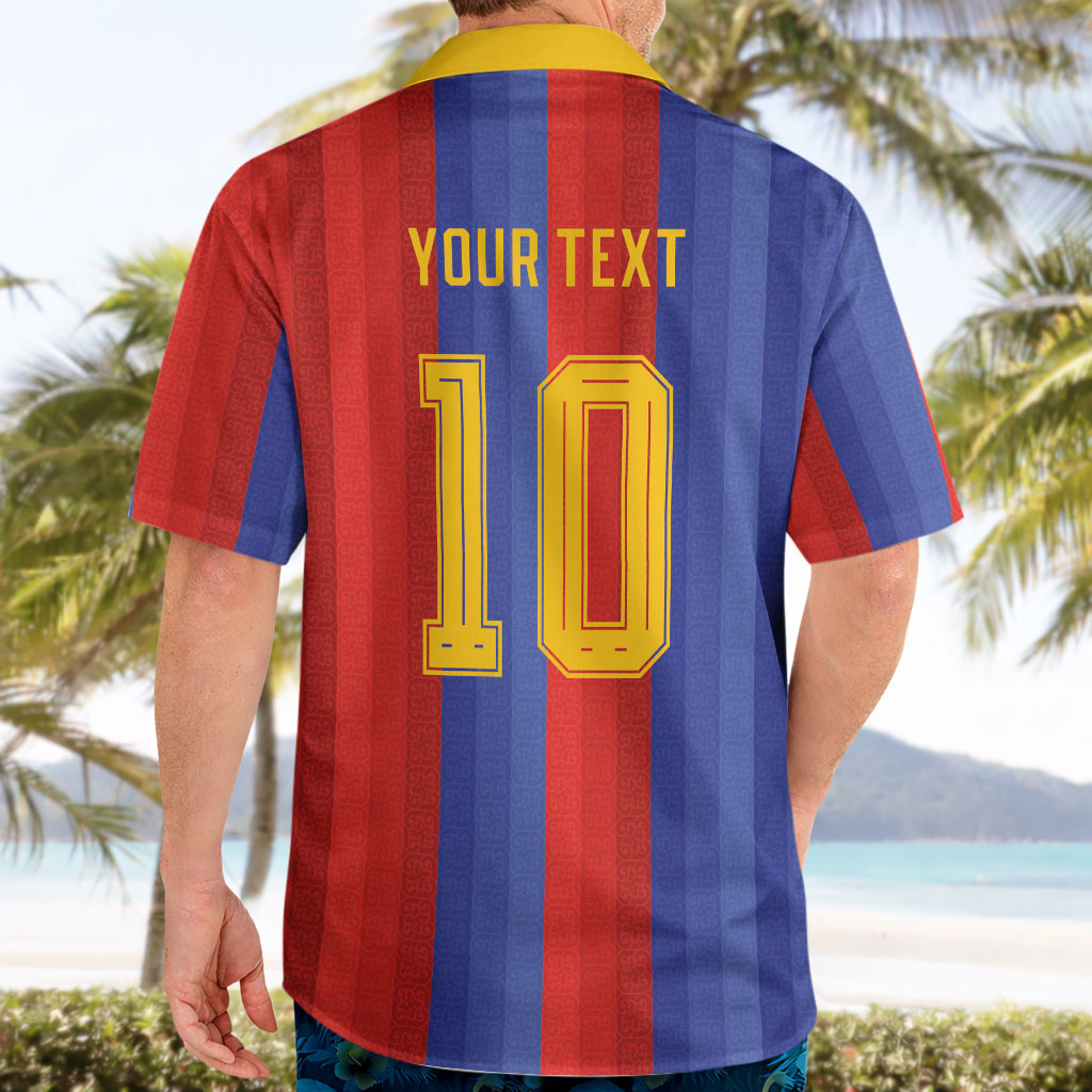 Spain 2026 Football Custom Hawaiian Shirt La Roja x Blaugrana
