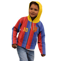 Spain 2026 Football Custom Kid Hoodie La Roja x Blaugrana