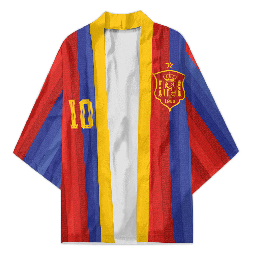 Spain 2026 Football Custom Kimono La Roja x Blaugrana