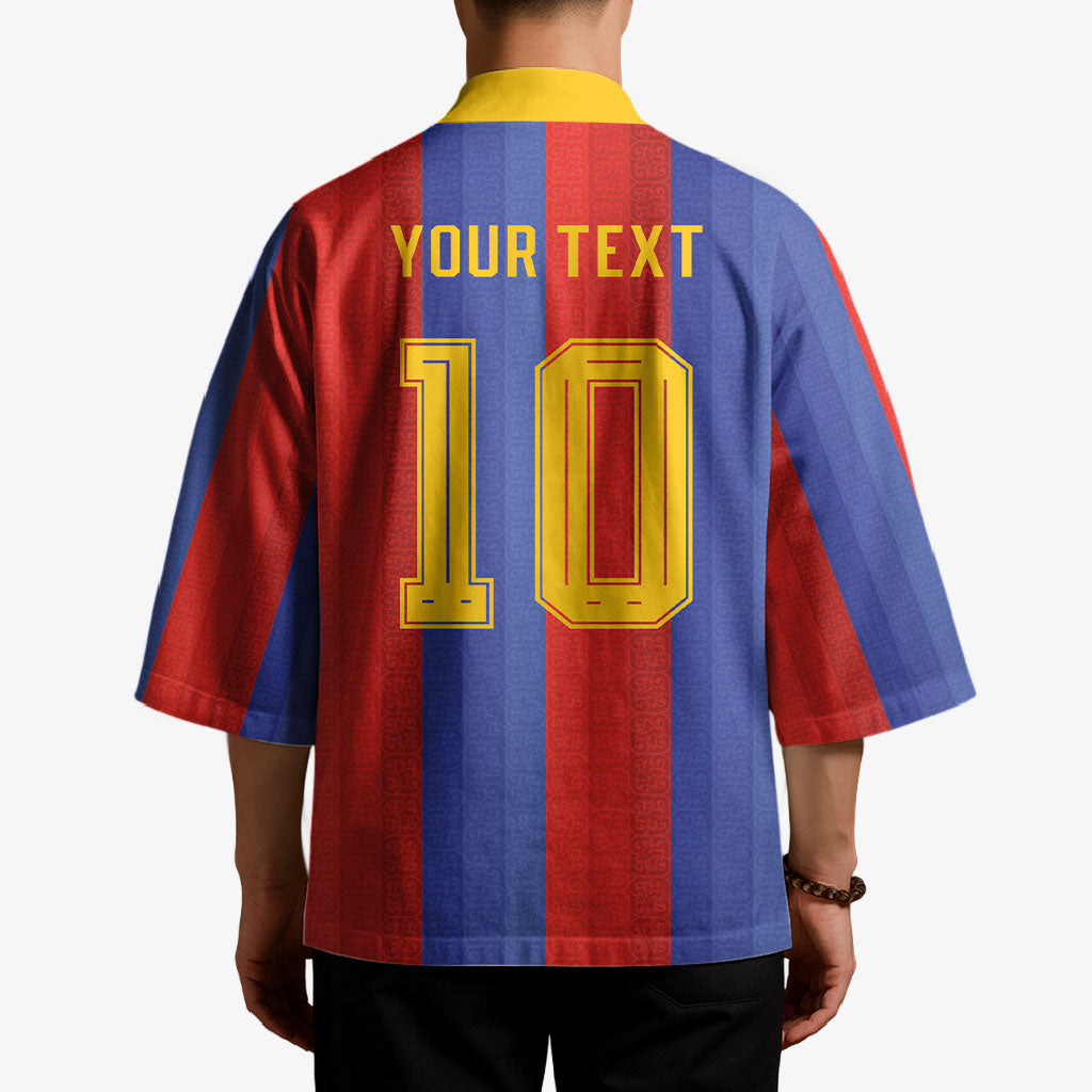 Spain 2026 Football Custom Kimono La Roja x Blaugrana