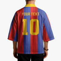 Spain 2026 Football Custom Kimono La Roja x Blaugrana