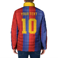 Spain 2026 Football Custom Padded Jacket La Roja x Blaugrana