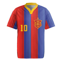 Spain 2026 Football Custom Rugby Jersey La Roja x Blaugrana