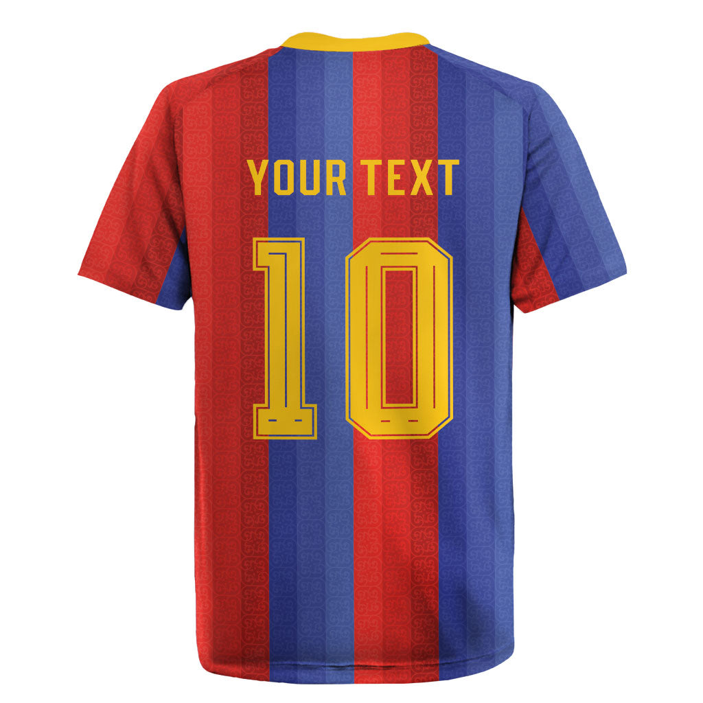 Spain 2026 Football Custom Rugby Jersey La Roja x Blaugrana