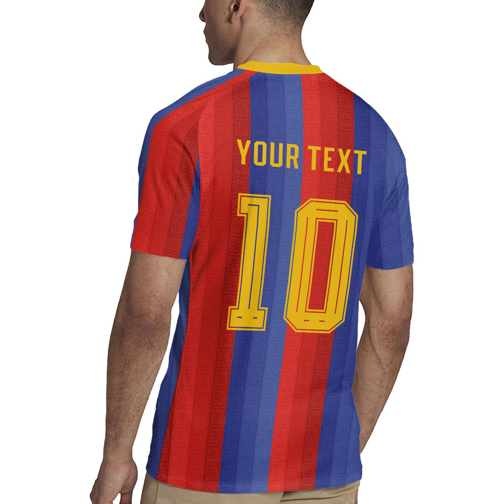 Spain 2026 Football Custom Rugby Jersey La Roja x Blaugrana