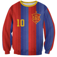Spain 2026 Football Custom Sweatshirt La Roja x Blaugrana