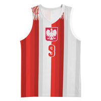 Poland Football Custom Basketball Jersey The White-Reds Winged Sport Style