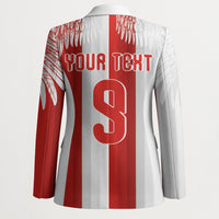 Poland Football Custom Blazer The White-Reds Winged Sport Style