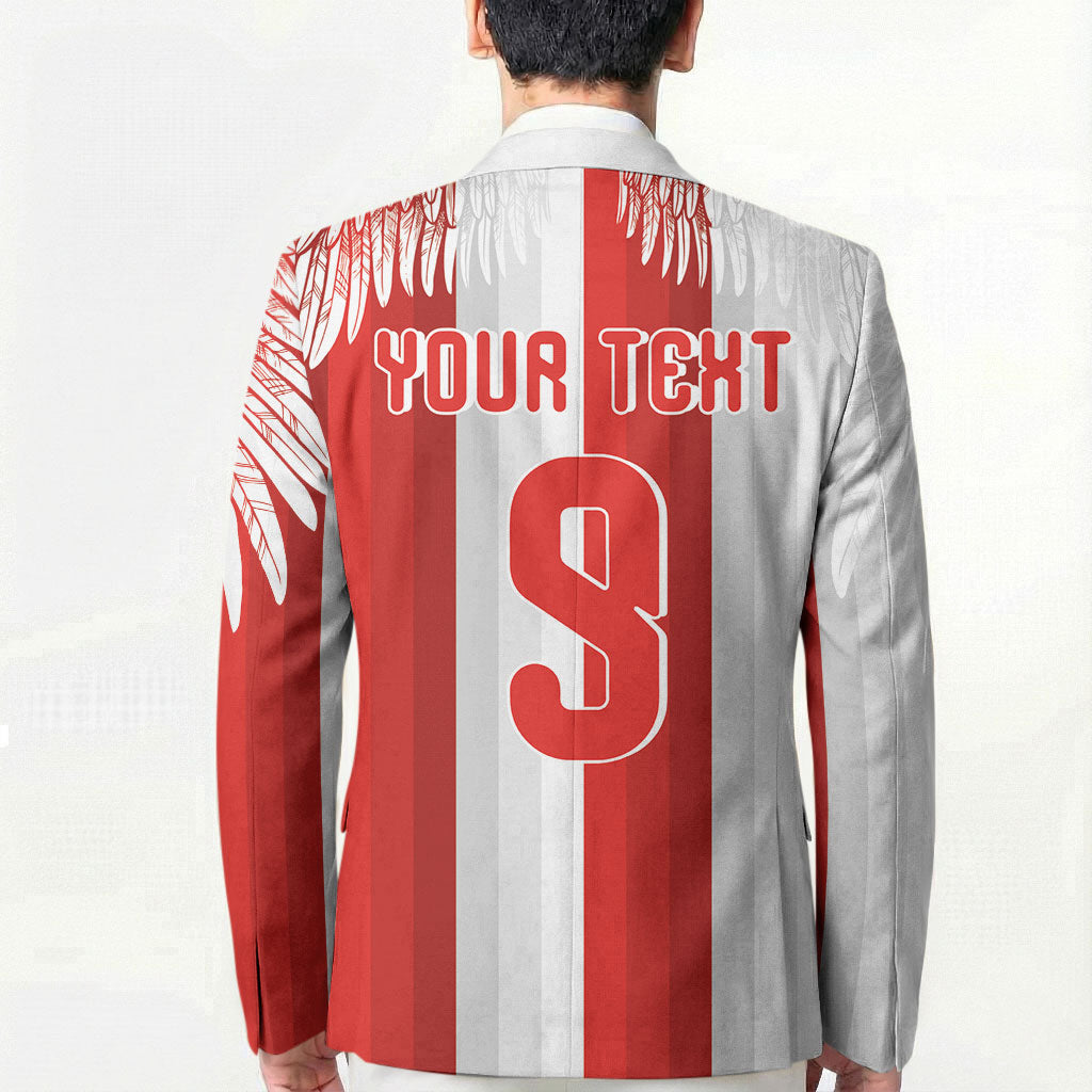 Poland Football Custom Blazer The White-Reds Winged Sport Style