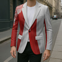 Poland Football Custom Blazer The White-Reds Winged Sport Style