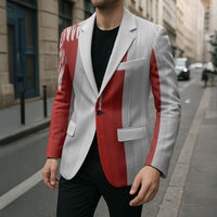 Poland Football Custom Blazer The White-Reds Winged Sport Style