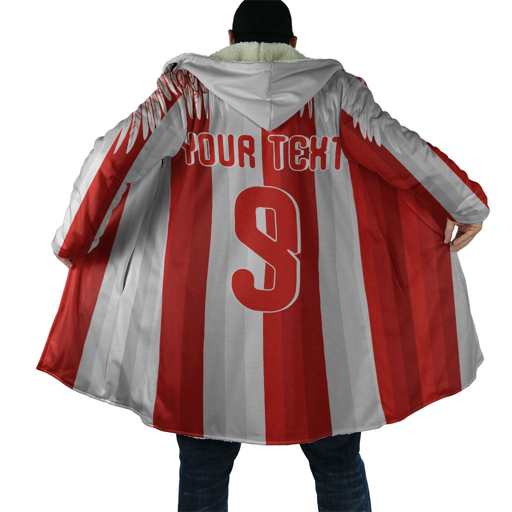 Poland Football Custom Cloak The White-Reds Winged Sport Style