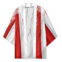 Poland Football Custom Kimono The White-Reds Winged Sport Style