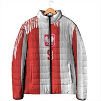 Poland Football Custom Padded Jacket The White-Reds Winged Sport Style