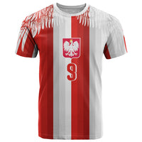 Poland Football Custom T Shirt The White-Reds Winged Sport Style