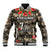 Pearl Harbor Remembrance Day Personalized Baseball Jacket Memories of December 7 with Red Poppy Lei - Wonder Print Shop