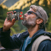 Pearl Harbor Remembrance Day Personalized 4 in 1 Can Cooler Tumbler Memories of December 7 with Red Poppy Lei - Wonder Print Shop