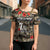 Pearl Harbor Remembrance Day Personalized Cross Shoulder Shirt Memories of December 7 with Red Poppy Lei - Wonder Print Shop
