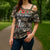 Pearl Harbor Remembrance Day Personalized Cross Shoulder Shirt Memories of December 7 with Red Poppy Lei - Wonder Print Shop