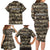 Pearl Harbor Remembrance Day Personalized Family Matching Long Sleeve Bodycon Dress and Hawaiian Shirt Memories of December 7 with Red Poppy Lei - Wonder Print Shop