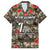 Pearl Harbor Remembrance Day Personalized Family Matching Long Sleeve Bodycon Dress and Hawaiian Shirt Memories of December 7 with Red Poppy Lei - Wonder Print Shop