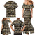 Pearl Harbor Remembrance Day Personalized Family Matching Mermaid Dress and Hawaiian Shirt Memories of December 7 with Red Poppy Lei - Wonder Print Shop