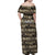 Pearl Harbor Remembrance Day Personalized Family Matching Off Shoulder Maxi Dress and Hawaiian Shirt Memories of December 7 with Red Poppy Lei - Wonder Print Shop