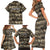 Pearl Harbor Remembrance Day Personalized Family Matching Short Sleeve Bodycon Dress and Hawaiian Shirt Memories of December 7 with Red Poppy Lei - Wonder Print Shop