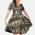 Pearl Harbor Remembrance Day Personalized Family Matching Tank Maxi Dress and Hawaiian Shirt Memories of December 7 with Red Poppy Lei - Wonder Print Shop