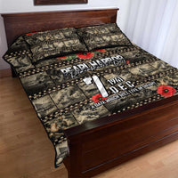 Pearl Harbor Remembrance Day Quilt Bed Set Memories of December 7 with Red Poppy Lei - Wonder Print Shop