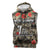Pearl Harbor Remembrance Day Personalized Sleeveless Hoodie Memories of December 7 with Red Poppy Lei - Wonder Print Shop