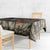 Pearl Harbor Remembrance Day Tablecloth Memories of December 7 with Red Poppy Lei - Wonder Print Shop