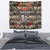 Pearl Harbor Remembrance Day Tapestry Memories of December 7 with Red Poppy Lei - Wonder Print Shop