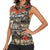 Pearl Harbor Remembrance Day Personalized Women Sleeveless Polo Shirt Memories of December 7 with Red Poppy Lei - Wonder Print Shop