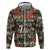 Pearl Harbor Remembrance Day Personalized Zip Hoodie Memories of December 7 with Red Poppy Lei - Wonder Print Shop