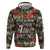 Pearl Harbor Remembrance Day Personalized Zip Hoodie Memories of December 7 with Red Poppy Lei - Wonder Print Shop